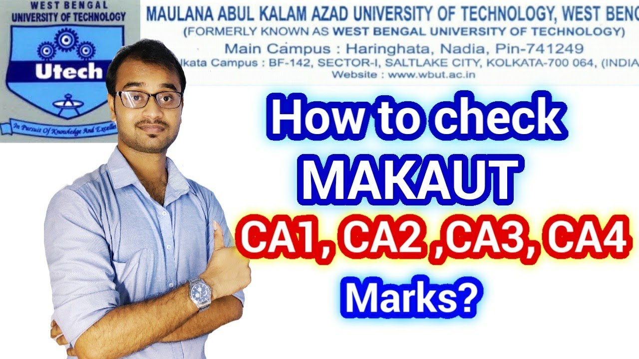 MAKAUT🆕How to check CA1,CA2,CA3 Result?
