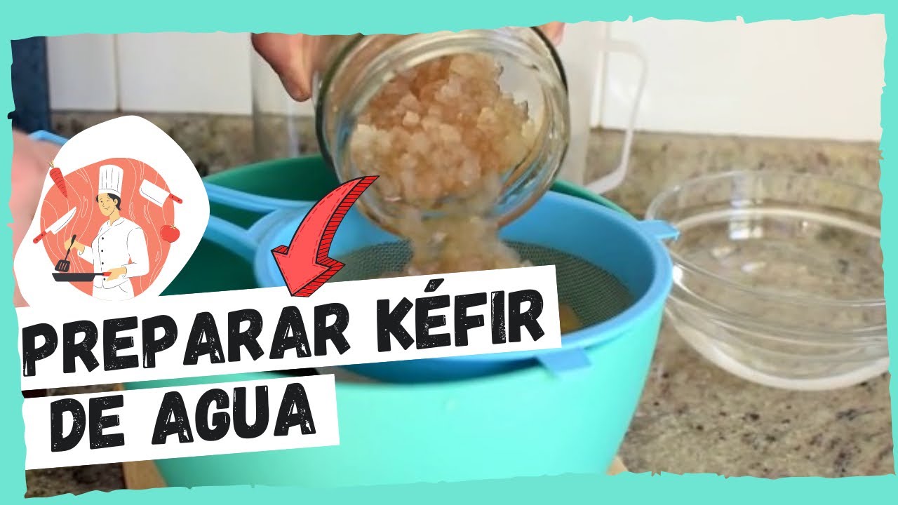 Cómo preparar KÉFIR DE AGUA (Tibicos) | FÁCIL y CASERO