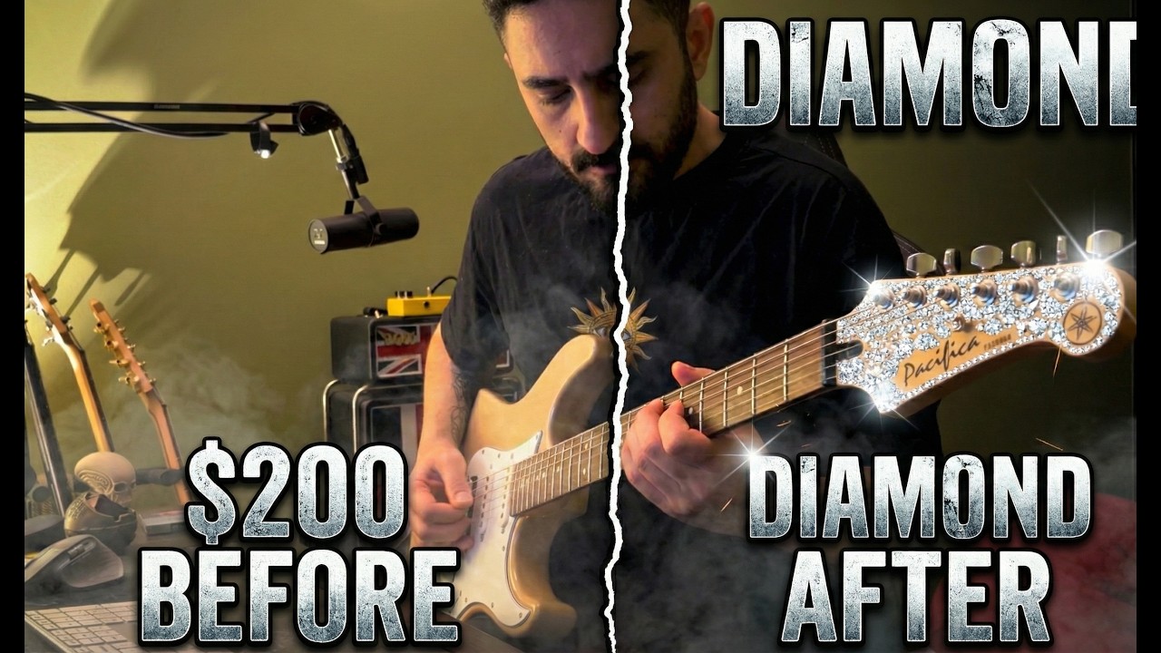 I Made the Yamaha Pacifica Sound Expensive (Ambient Riffs + P-Bass Groove)