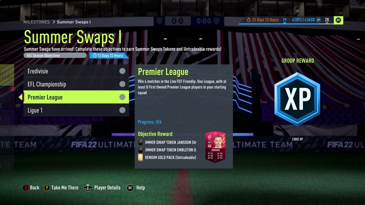 Summer Swaps 1 Objectives FIFA 22