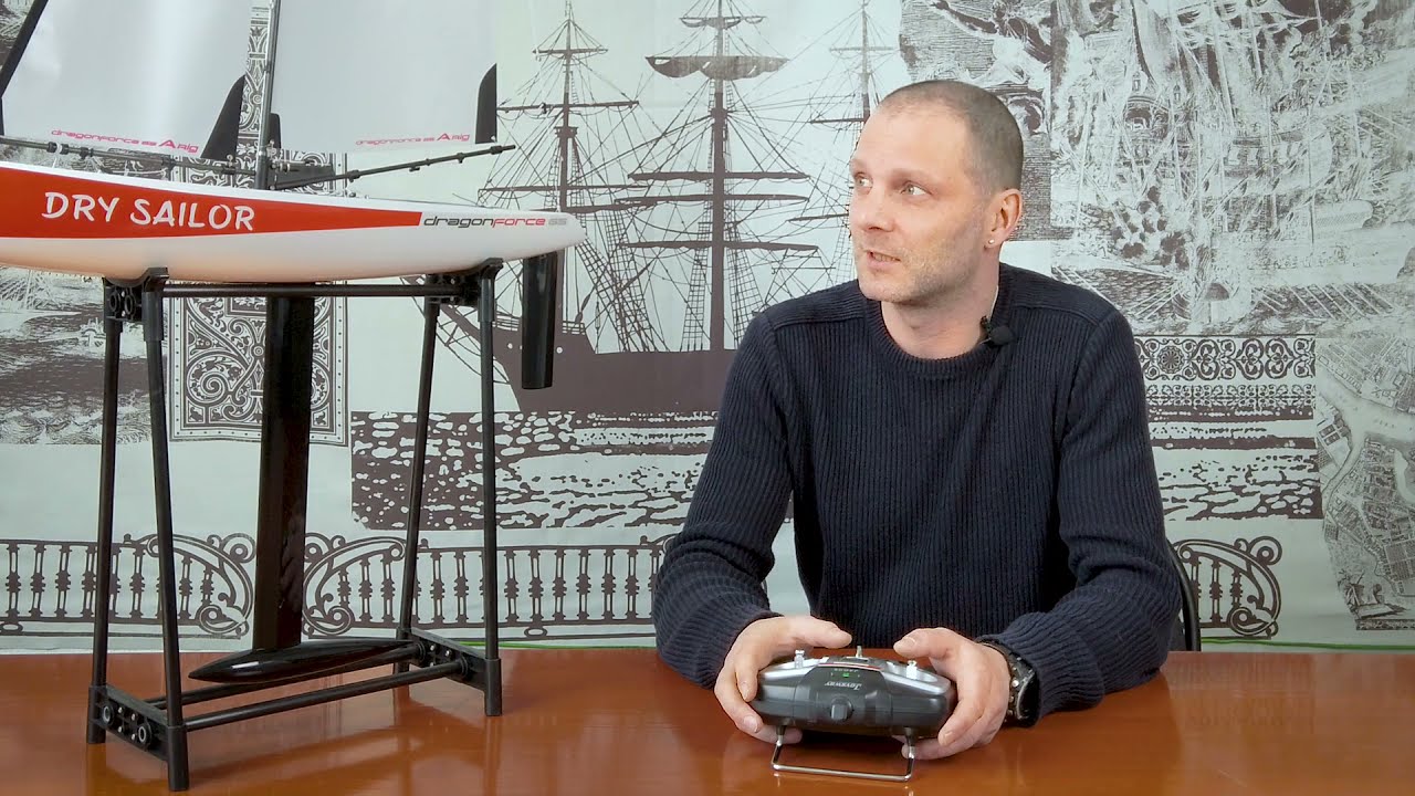 Проект DRY SAILOR. Радиоуправляемая яхта DRAGON FORCE 65. Настройка и управление.
