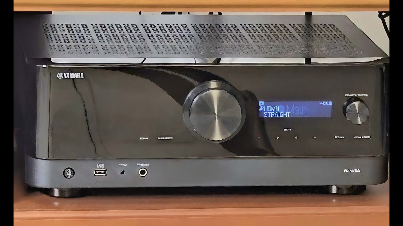 Yamaha AVR RX V6A- Unboxing and Setting up