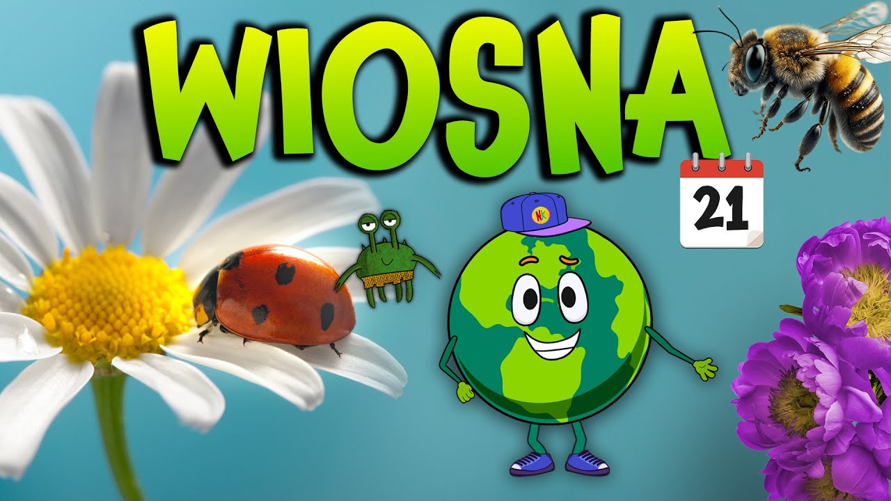 Wiosna - Czyli Świat Budzi się do Życia | Film Edukacyjny dla Dzieci