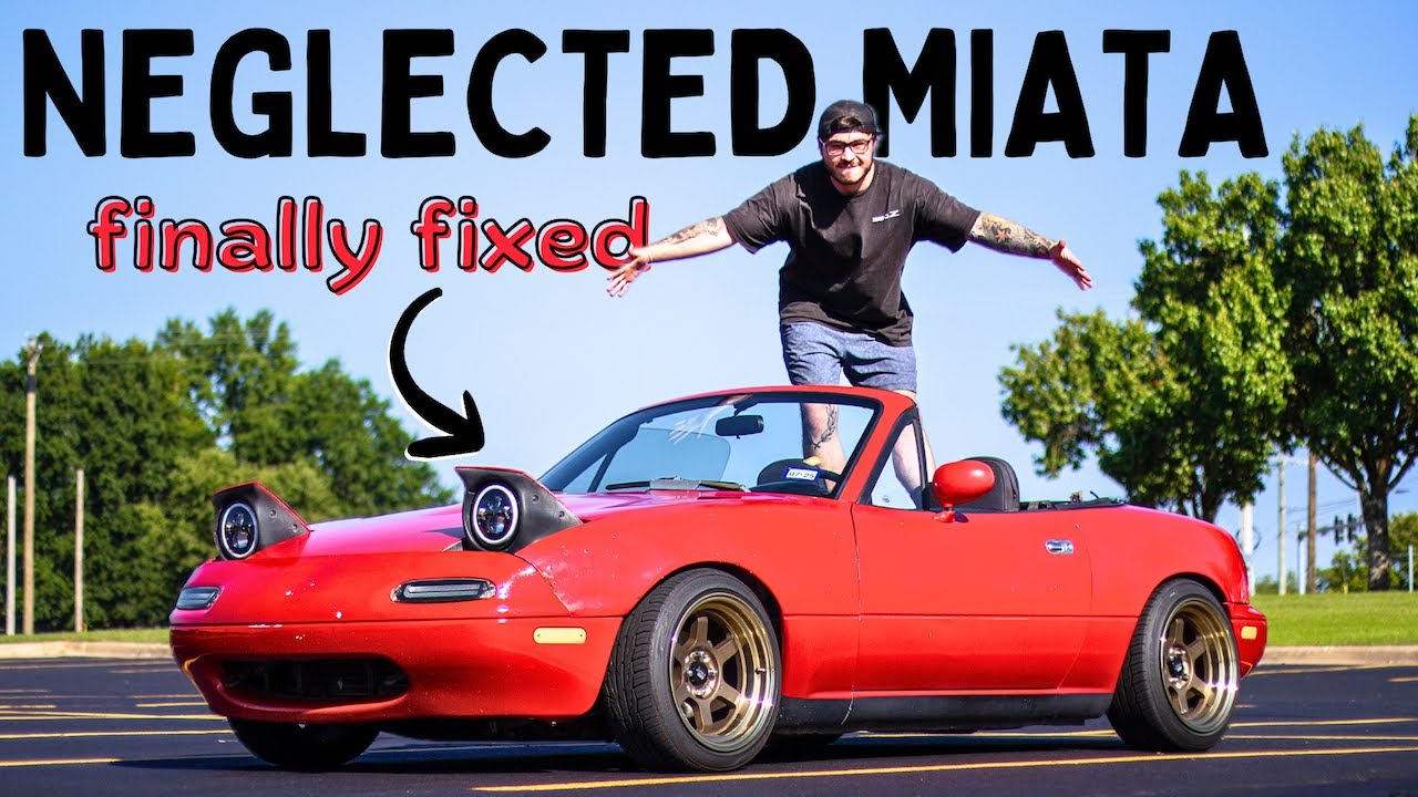 Обновление по моей ранее заброшенной NA Miata! Они сказали, что я не буду этого делать...
