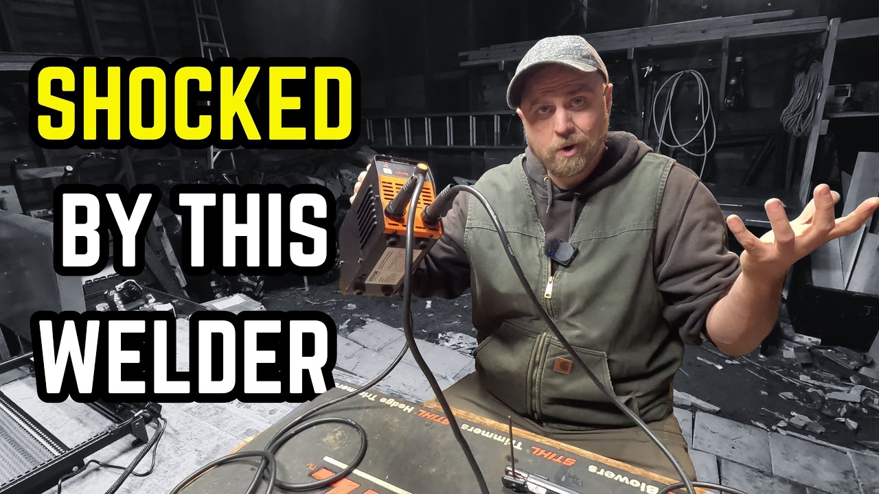Cheapest Welder On Amazon Vs. Rusty Iron-  Vevor Stick Welder Review