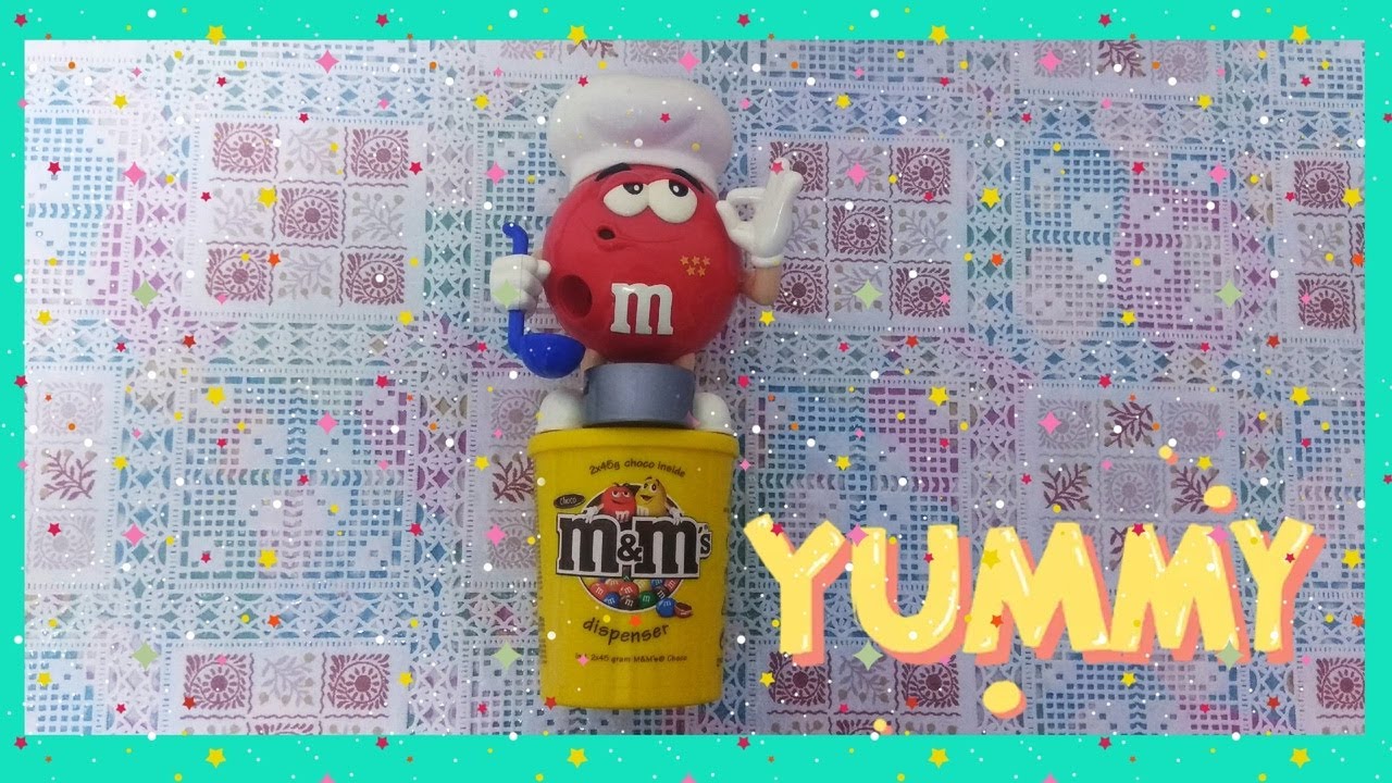 My old M&M's toy! ASMR | Review of M&M's toys! #asmr