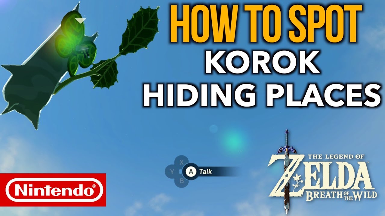 Как обнаружить и найти ВСЕ укрытия Короков в Zelda: Breath of the Wild