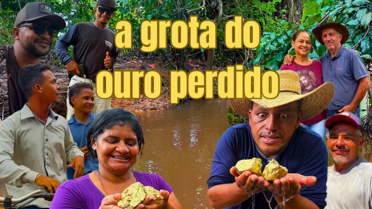 A grota do ouro perdido. O filme 