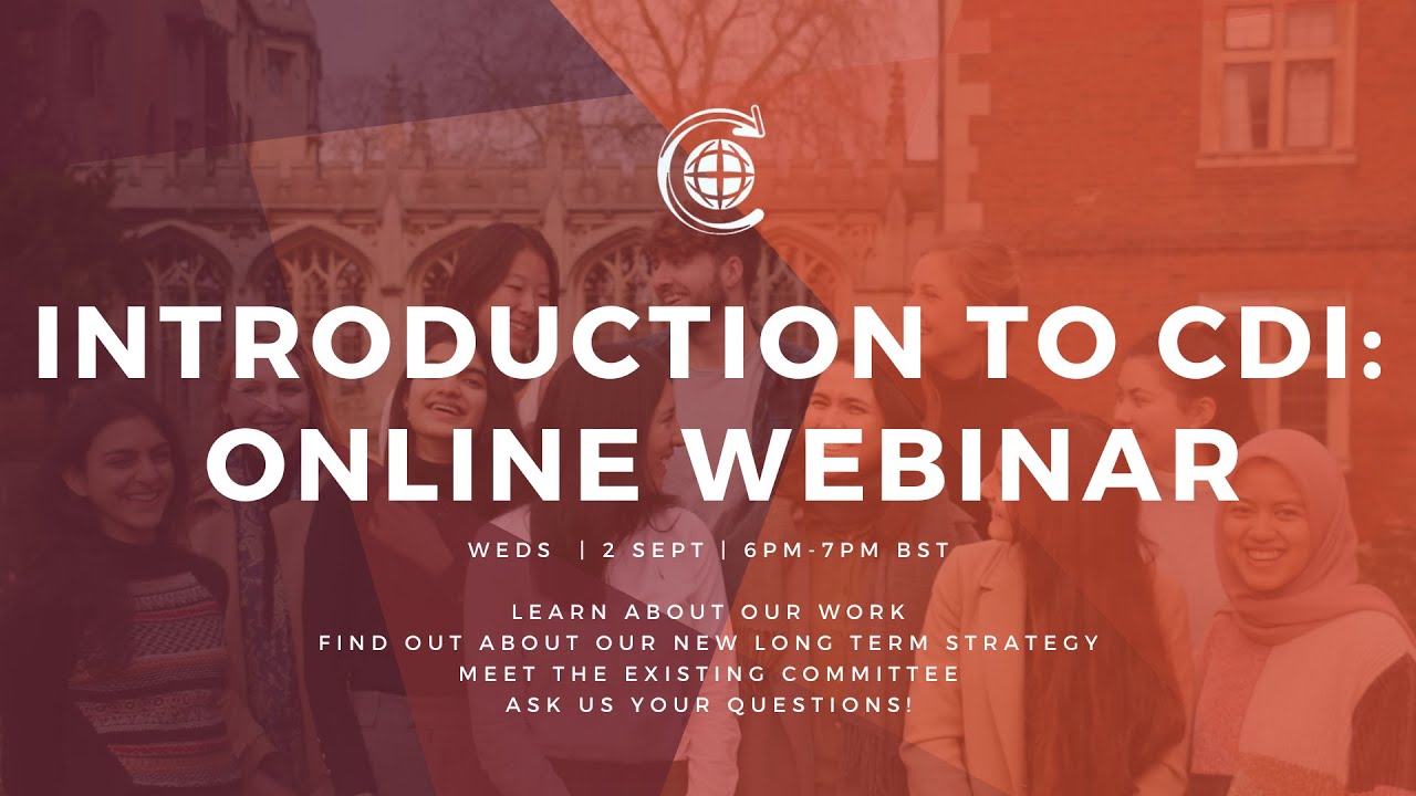 Introduction to CDI: Online Webinar