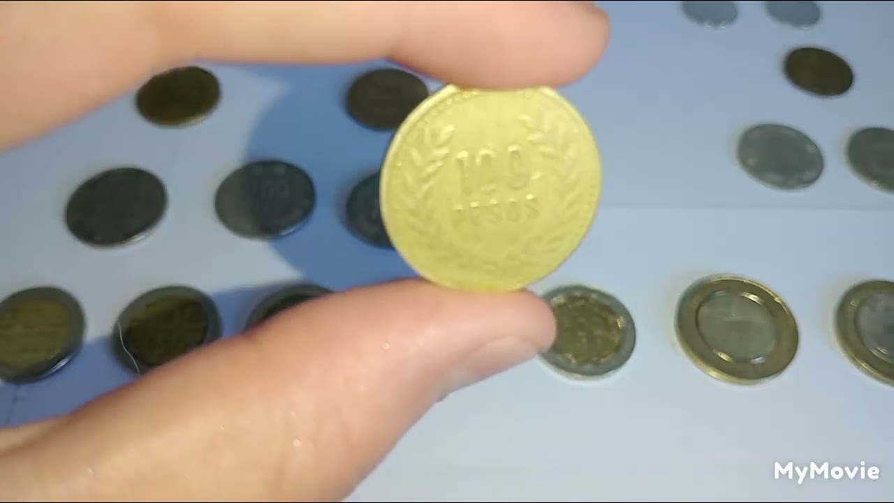 Monedas actuales de colombia 