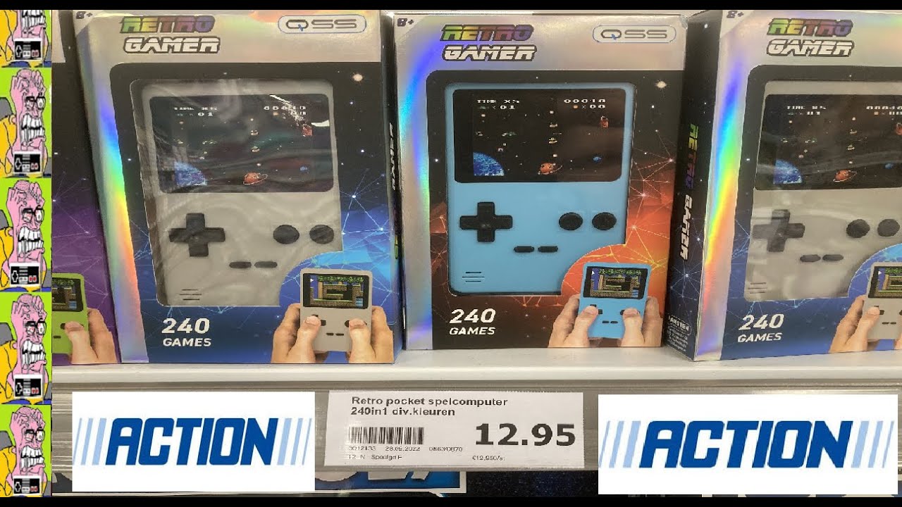 RETRO GAMER QSS 240 игр ( ЭКШН ) &euro; 12,95