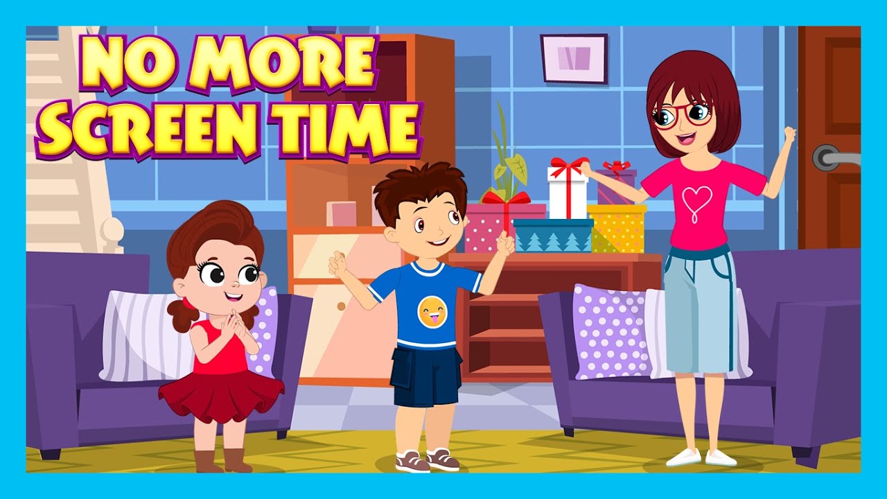 NO MORE SCREEN TIME! 📱 | Tia & Tofu Teach Healthy Habits | Kids Hut Stories