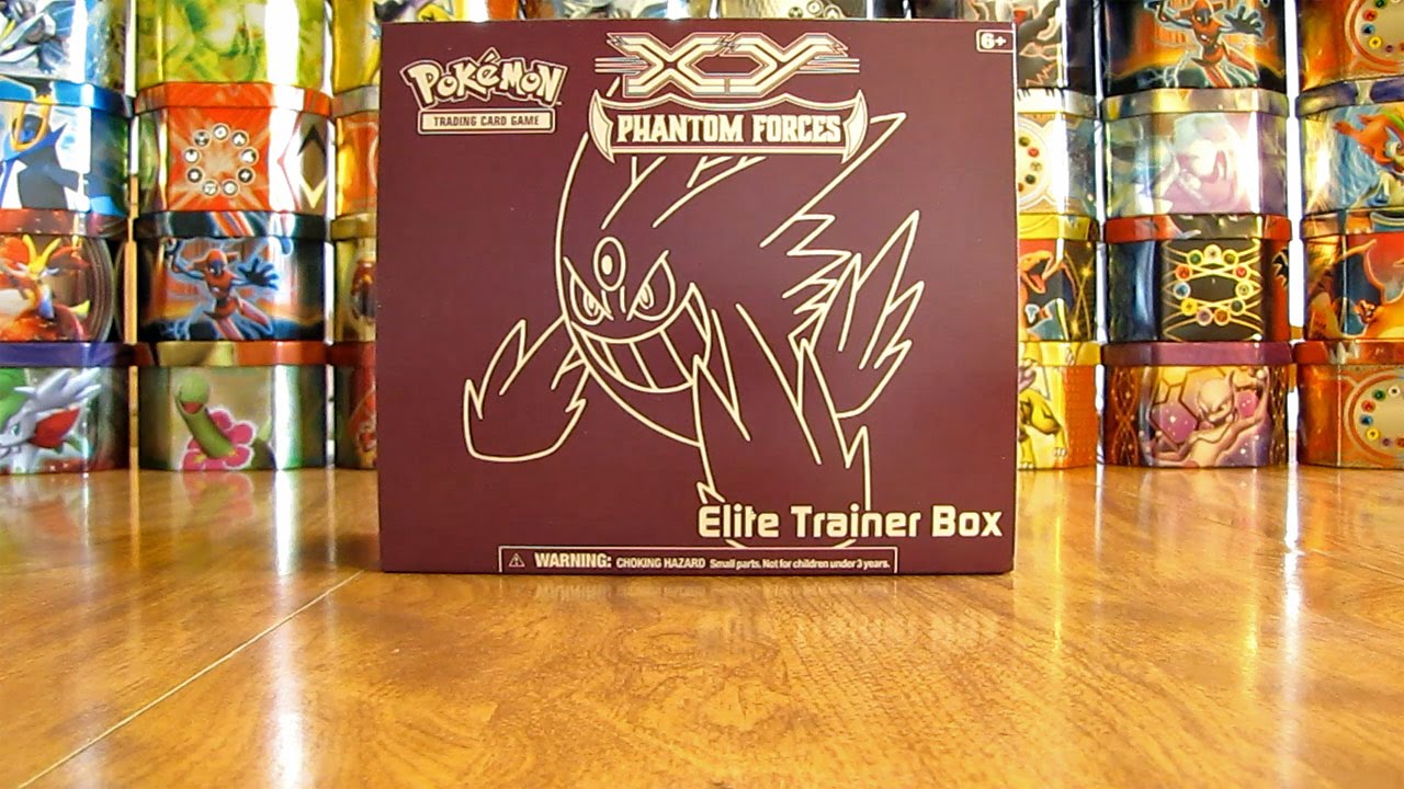 Pokemon TCG Elite Trainer Box Opening: Phantom Forces