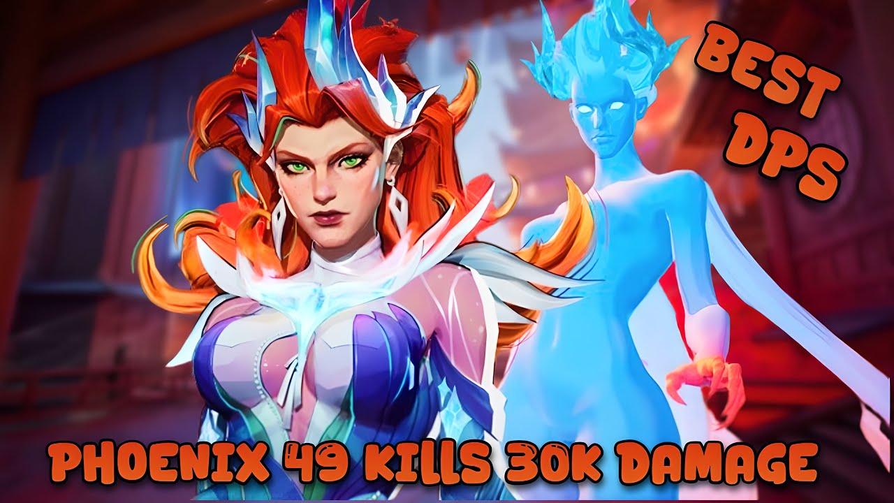 Marvel Rivals ICE PHOENIX 49 KILLS 30K DAMAGE Gameplay in SEASON 5.5 (No Commentary)