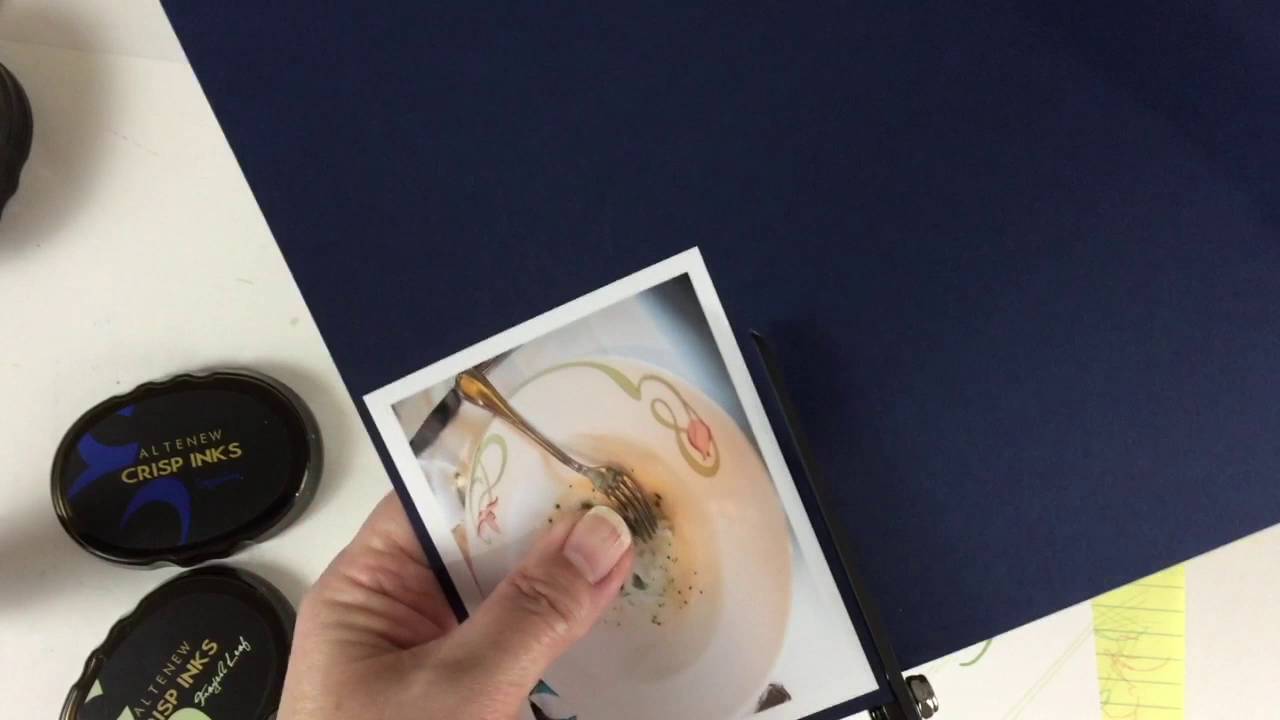 Altenew Tulip Stamp Layout
