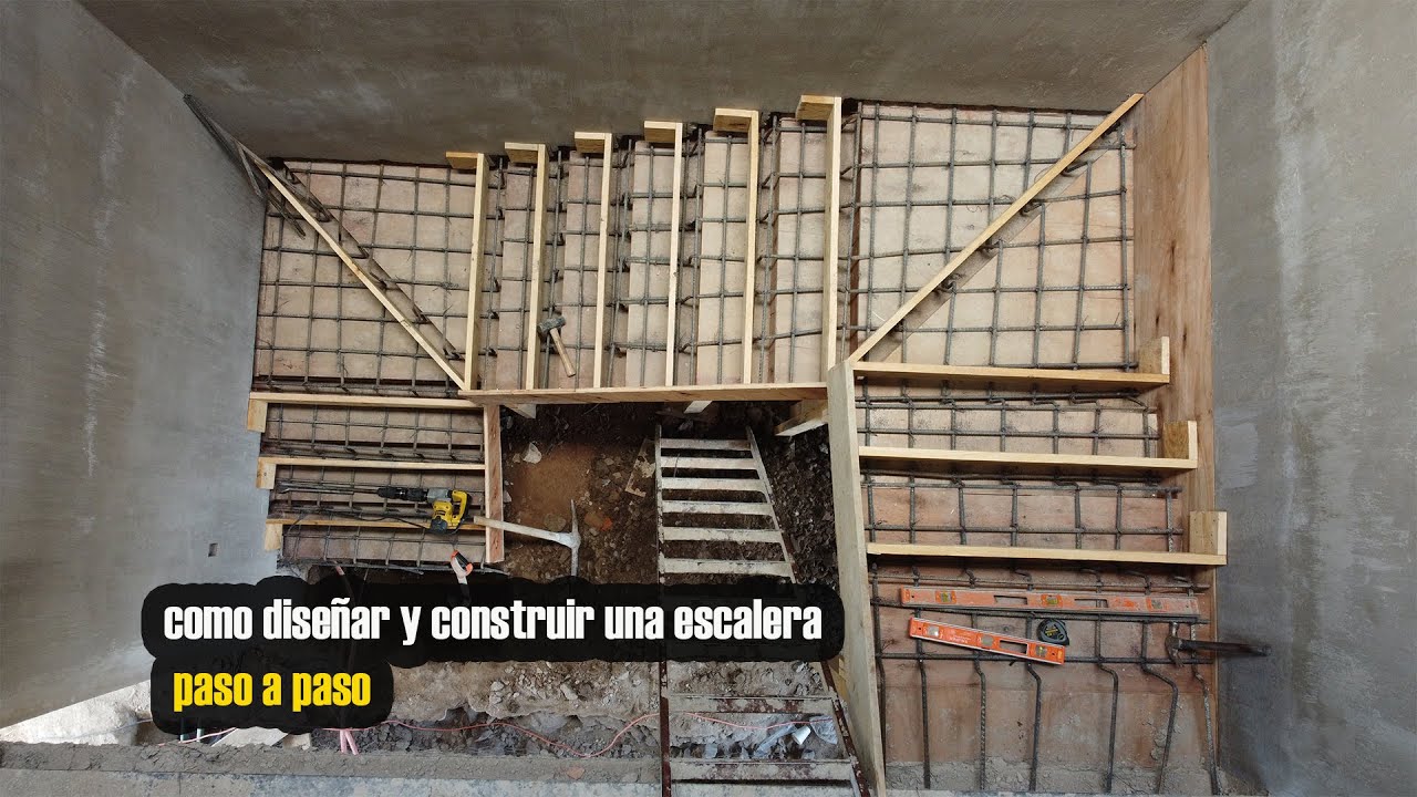 Como Diseñar y Construir Una Escalera Paso a Paso