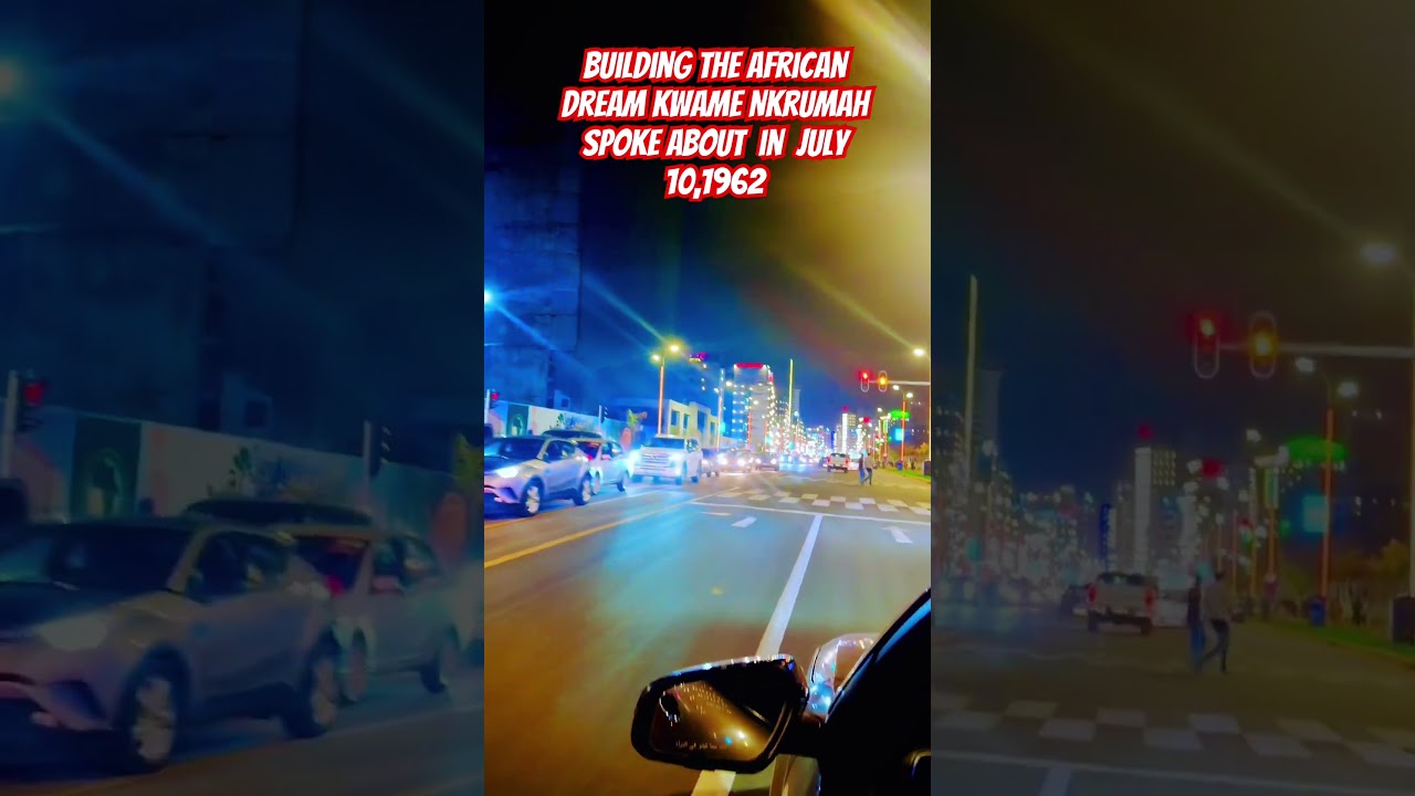 Driving in the city center of bole in Ethiopia is breathtaking # #ethiopiantourism