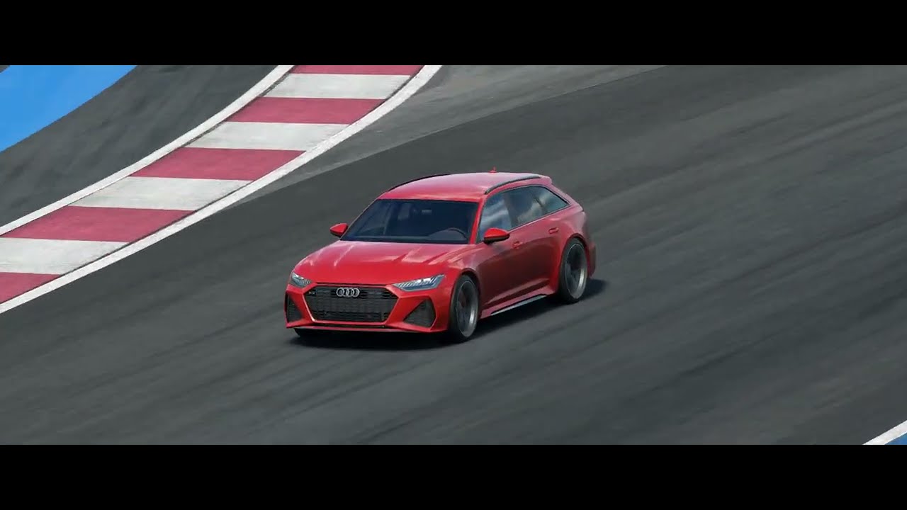 ACE - Audi RS6 Avant   Paul Ricard Circuit 3A tv cam drift fun