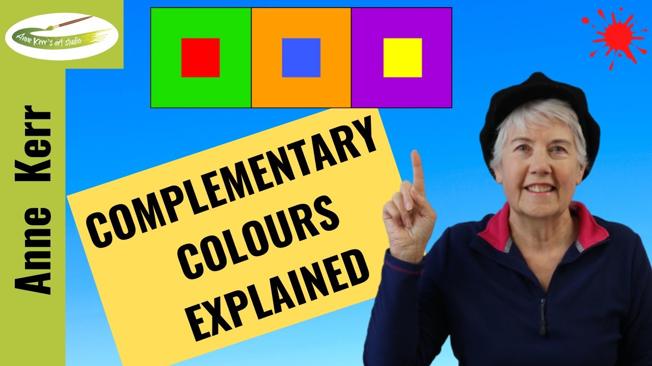 Complementary  Colours Explained.  What Are They and How To Use Them.(Hints & Tips on Colour Mixing)