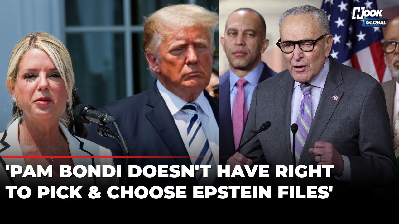 'This Is Not Her Job': Schumer Absolutely Tears Into Trump, Pam Bondi For 'Hiding' Epstein Files
