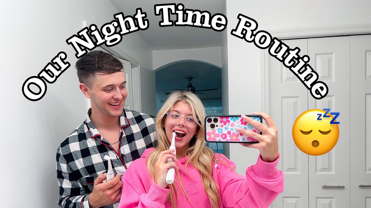 Our realistic night routine as a couple!!