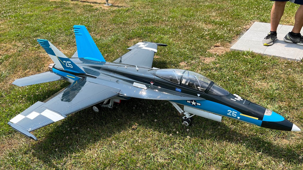 PGRC Jet Fly-In: 1/7th Scale BVM F-18