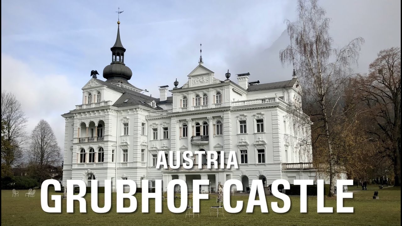 Austrian Charming Little Castle,  Schloss Grubhof in Salzburg State.