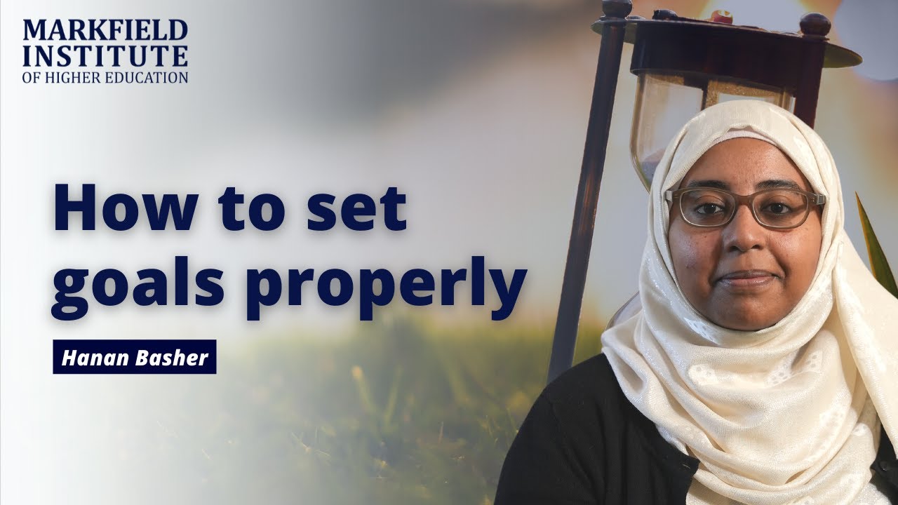 Ramadan Reflections - Setting Goals