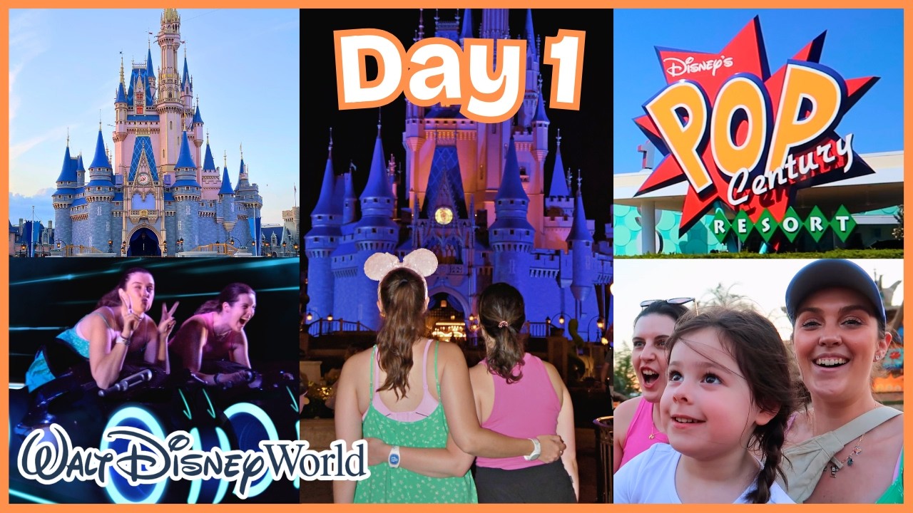 Walt Disney World Vlog | Magic Kingdom and Pop Century Check-In | Day 1 | April 2024 | Kimmy Martino