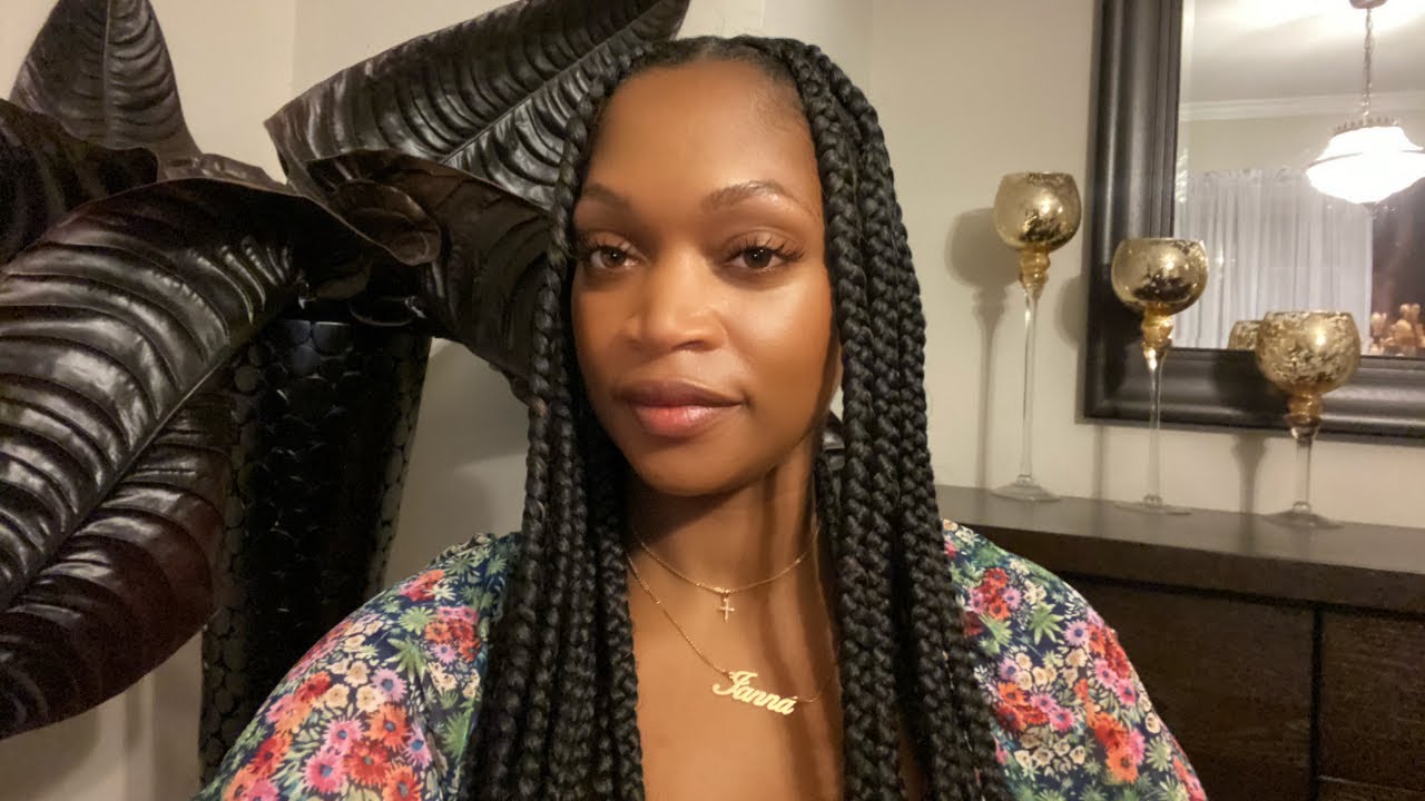 HOW TO MAKE YOUR BRAIDS LAST AND TIPS FOR MAXIMUM HAIR GROWTH/ Large knotless braids/ relaxed hair