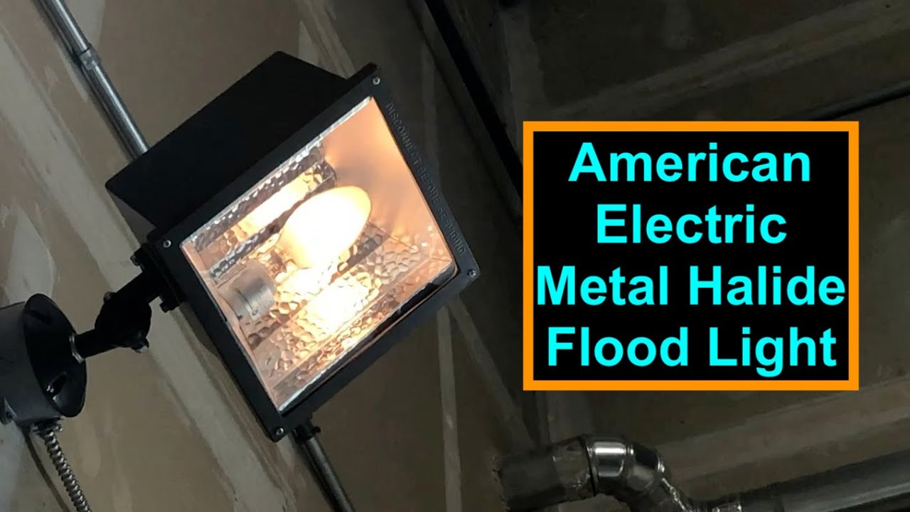 American Electric 150watt Metal Halide Flood Light