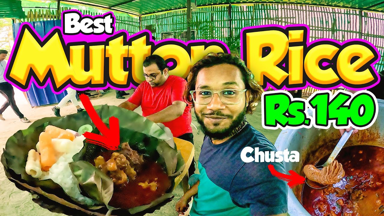 We Ate Ranchi's BEST Mutton Rice for Rs 140 at Dhurwa | Mutton Chawal