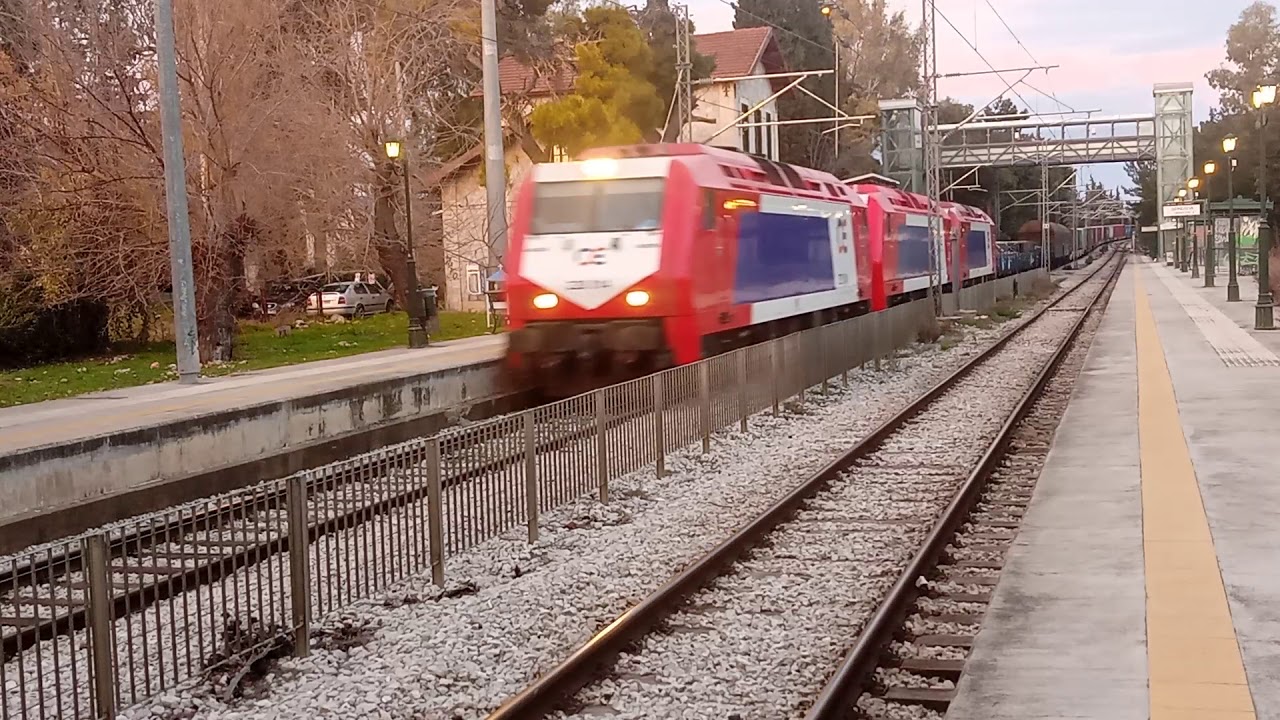 Freight Train 80505 with 3 DE 2000  2 ADtranz 1 Bombardier..20th February 2021.
