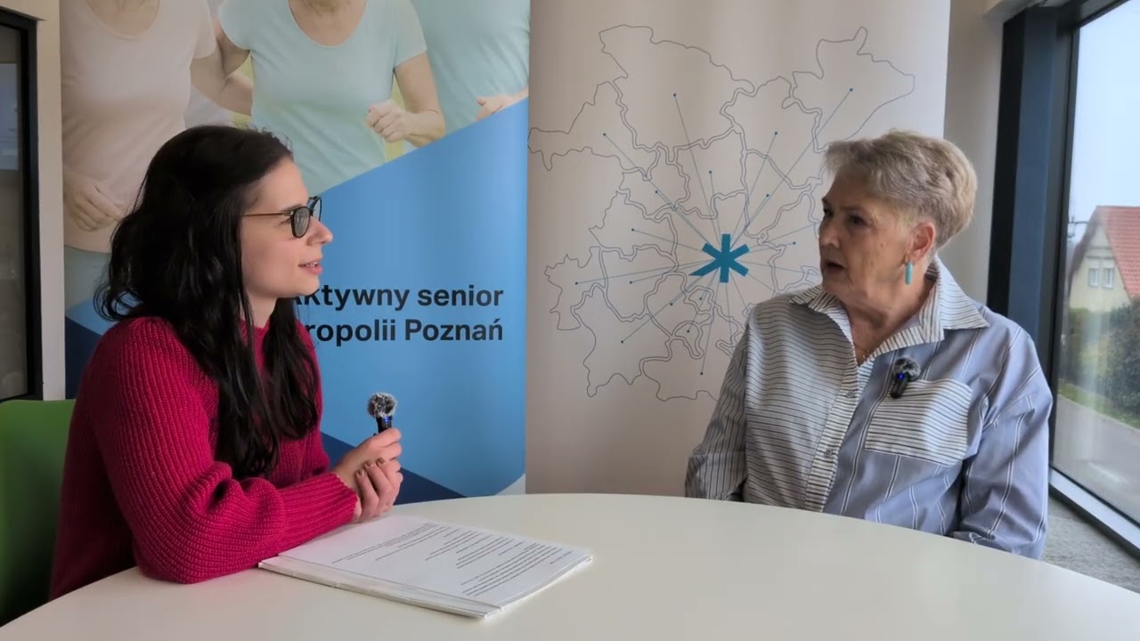 WARSZTATY SENIORALNE - ROKIETNICA - wywiad - Pani Krystyna