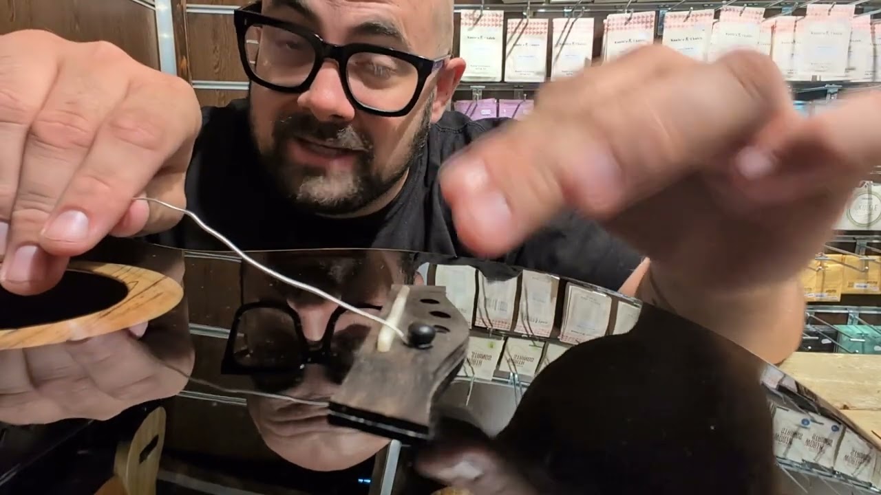 How to Restring a Ukulele with Bridge Pins