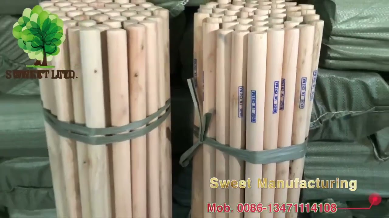 120x2.5cm Natural Wooden Broom Stick #broomsticks #broom #broomholder #mopstick #mop  to#africa