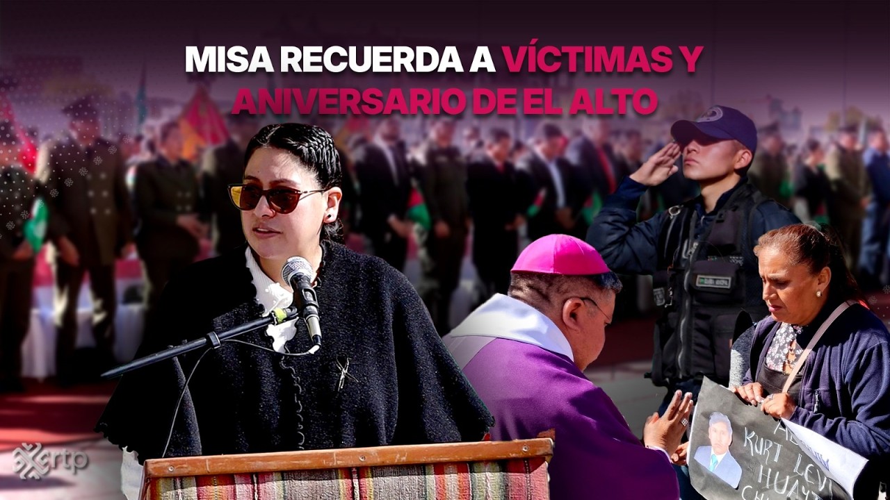Misa recuerda a víctimas y aniversario de El Alto | Noticiero Popular | 05-03-2026