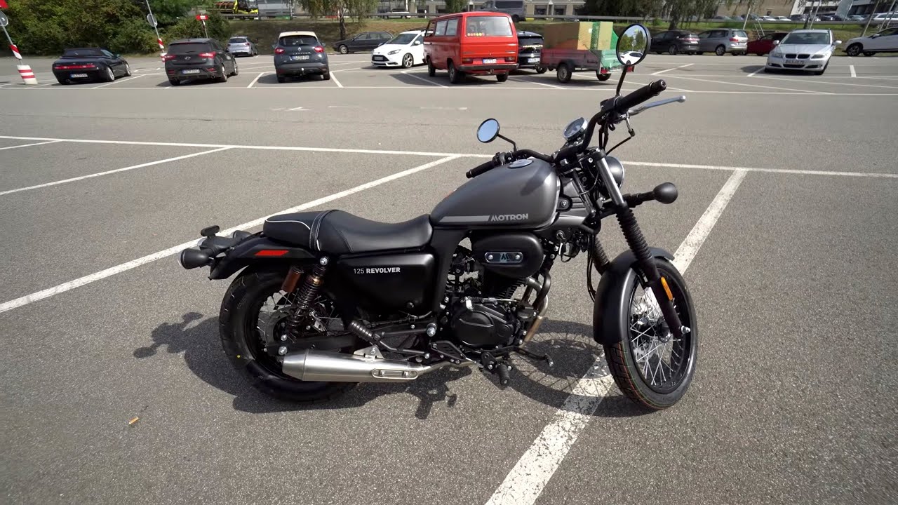 Macht richtig Laune: Motron 125 Revolver 2022 Motorrad Test Vostellung