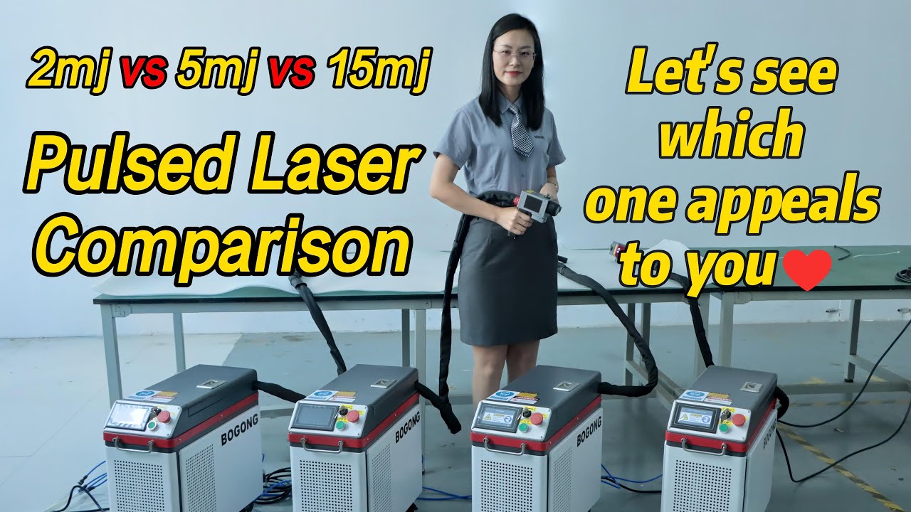 Real Difference Between 2mj 5mj 15mj Pulse Laser Cleaning Machine? Tophat VS Gauss which is Best?