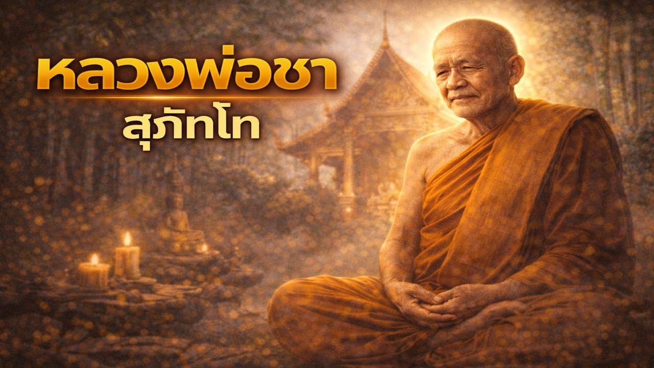 หลวงพ่อชา สุภัทโท แห่งวัดหนองป่าพง  ชีวิตและคำสอนของพระอริยสงฆ์ผู้ชี้ทางสู่ความสงบแห่งใจ
