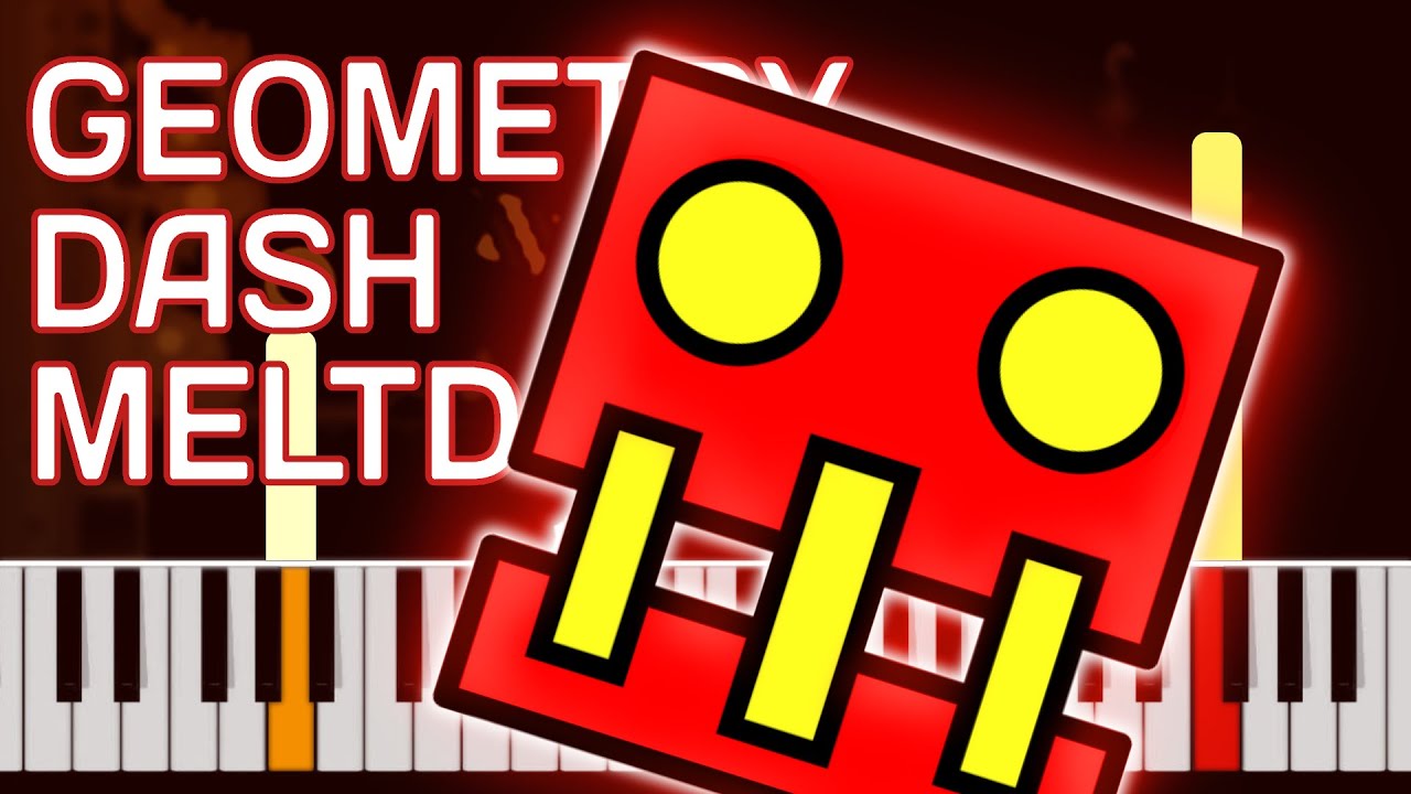 Geometry Dash Meltdown The Seven Seas Piano