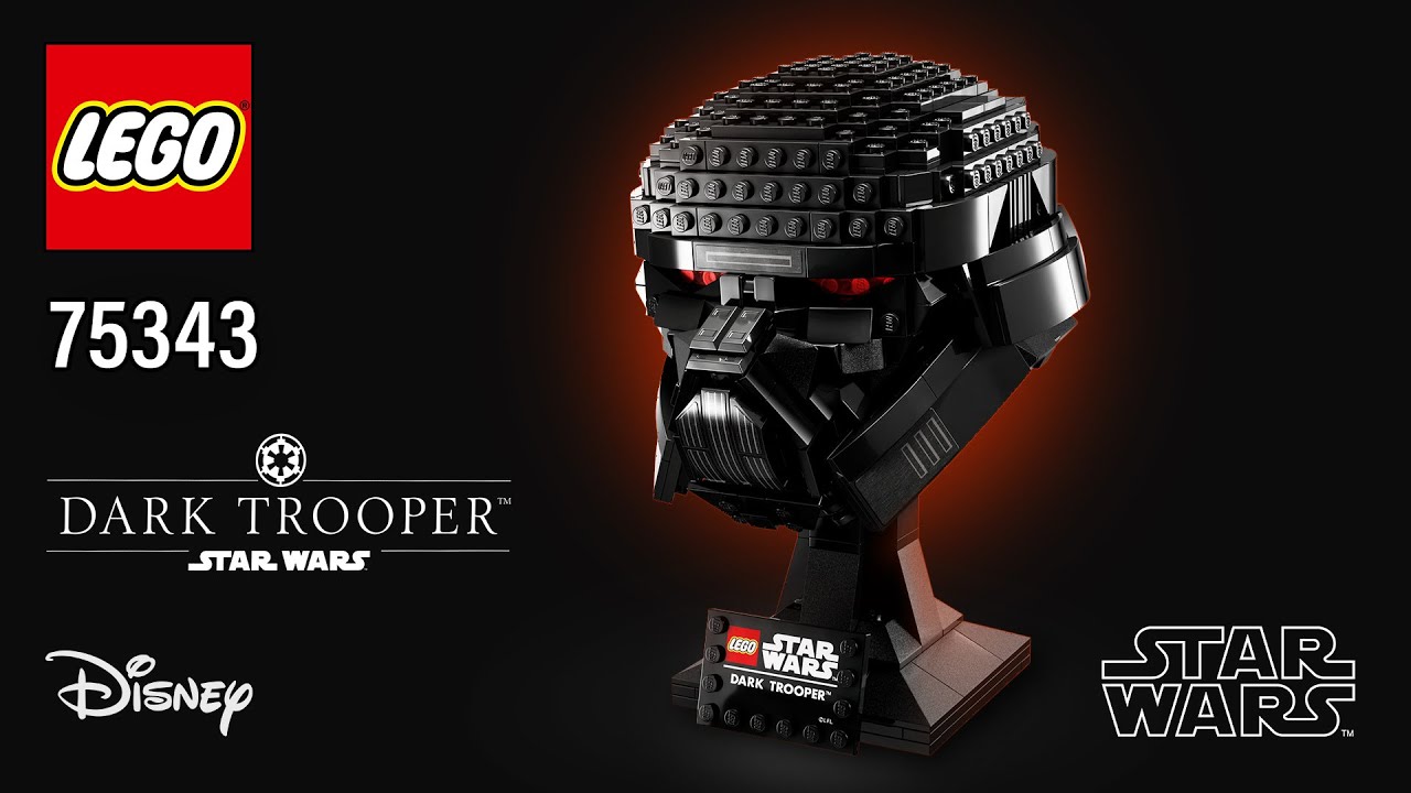 LEGO® Star Wars™ Dark Trooper™ Helmet (75343)[693 pcs] Building Instructions | Top Brick Builder