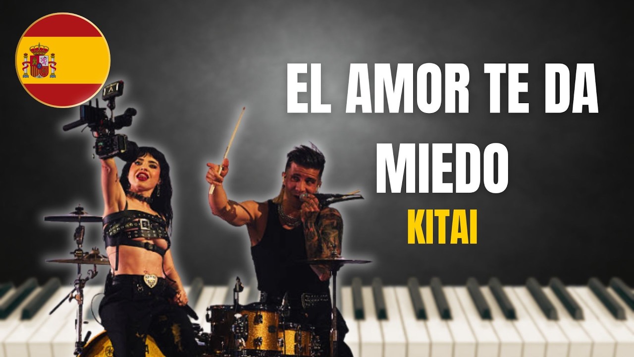 El Amor Te Da Miedo - KITAI - Benidorm Fest 2026 - sheet/Eurovisión/lyric/letra/karaoke/instrumental