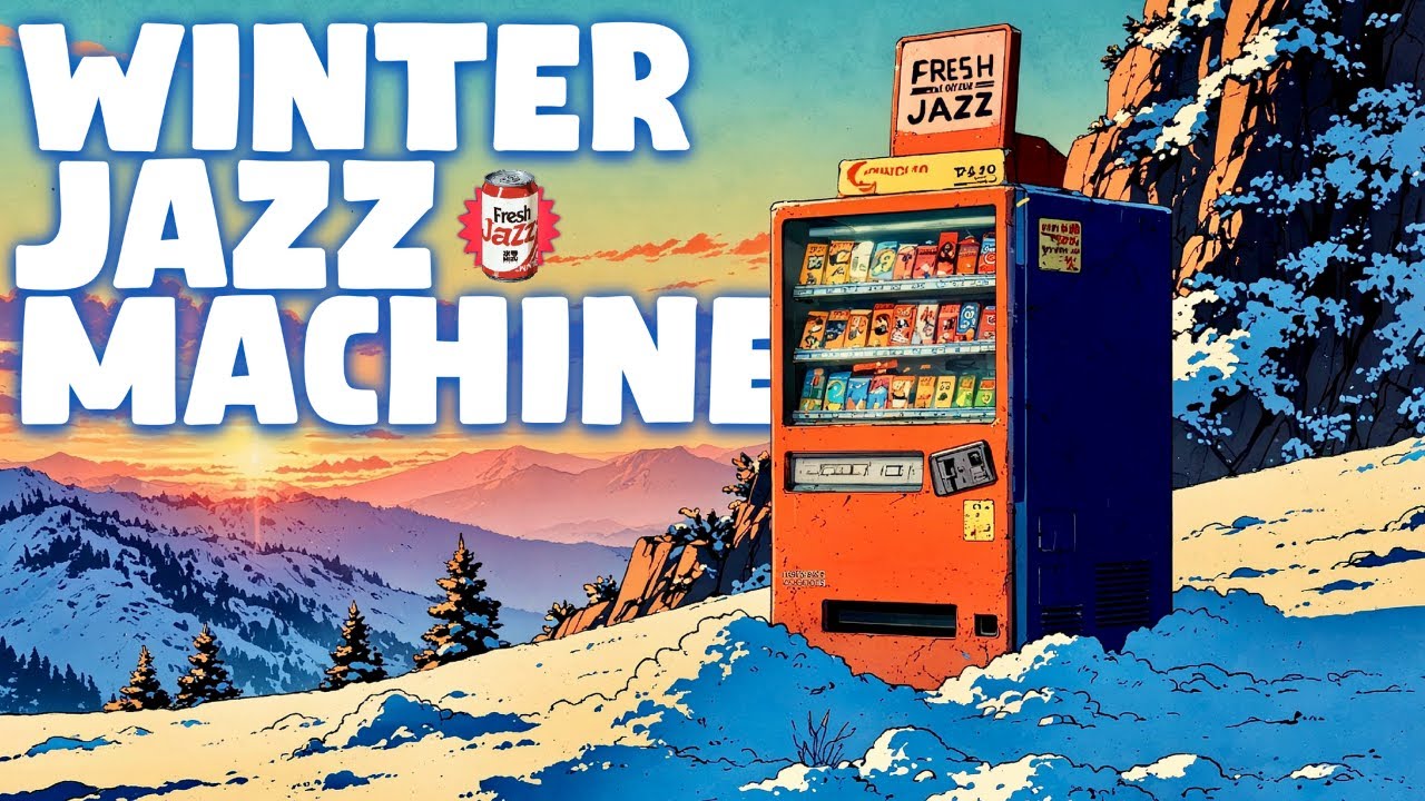 🌲 The WinterJazz Machine ❄️ | Smooth Jazz for Deep Calm | Mizu Temple 🌲