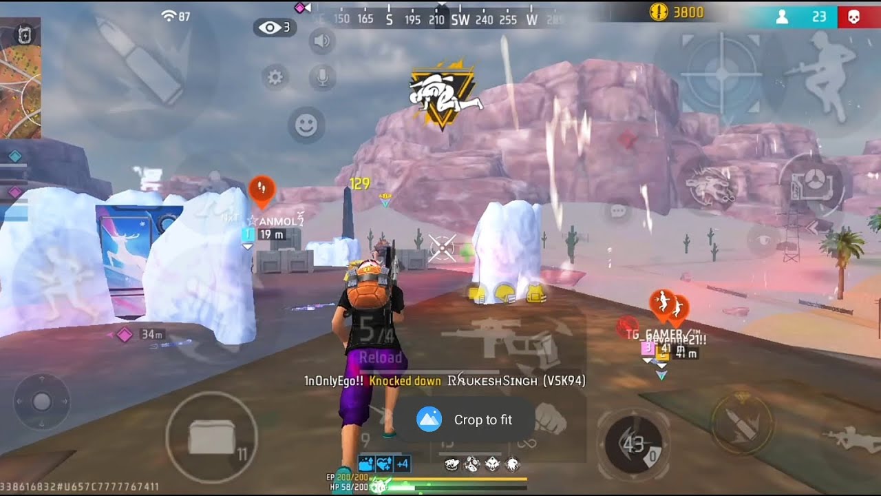 Free Fire 🔥 sniper clutches scrims highlights by ego here || pure domination 💀