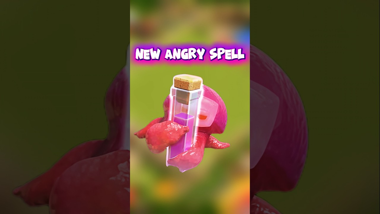 Angry Spell is Finally Here! Clash of Clans Update