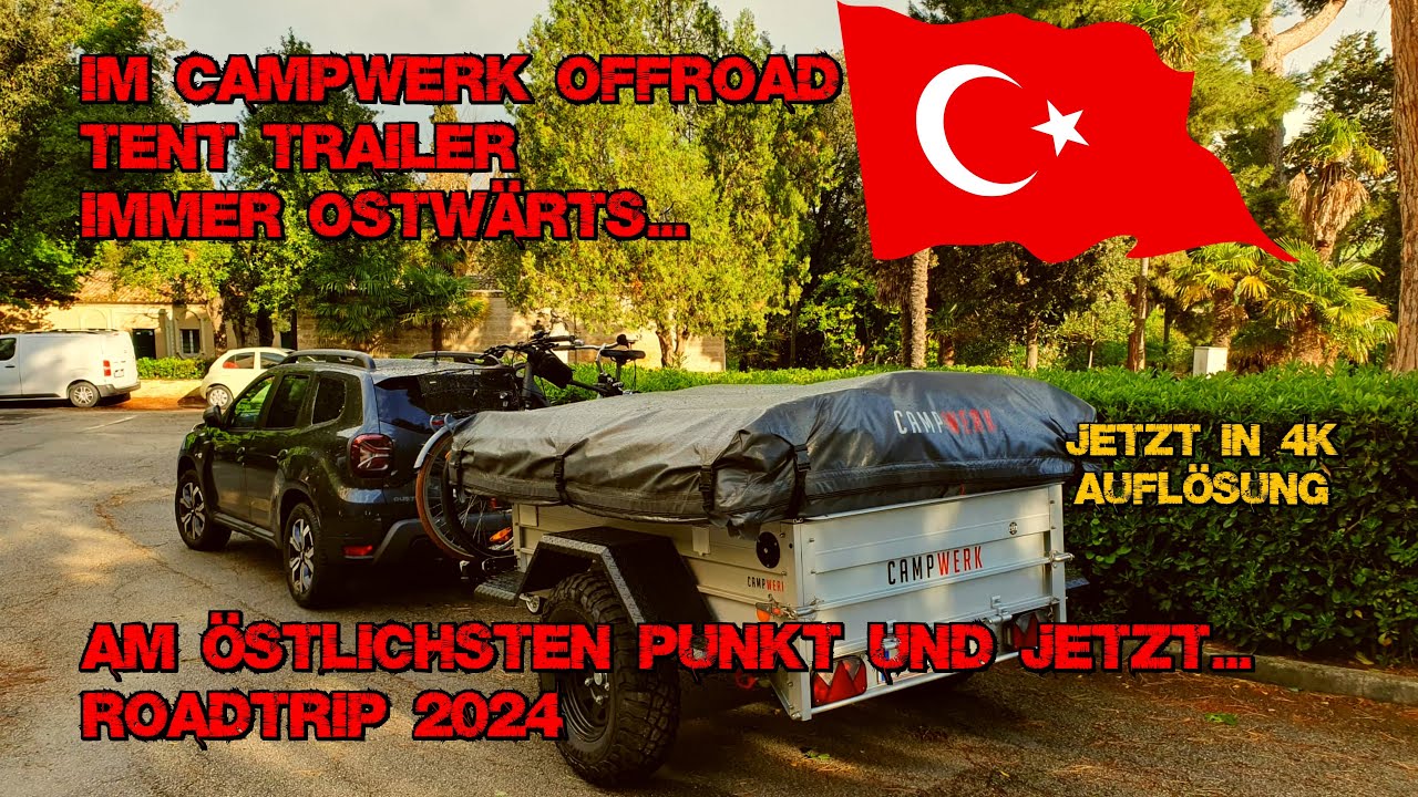 Part 16 | Am östlichsten Punkt und jetzt | Roadtrip 2024 | Im CW Offroad Tent Trailer immer ostwärts