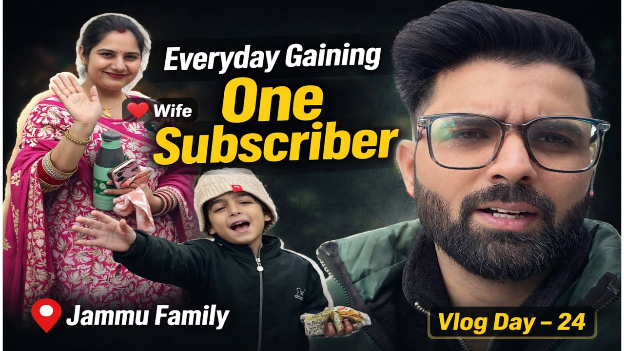 Everyday Gaining One Subscriber | 24 Days of Daily Vlogging | Family Vlog