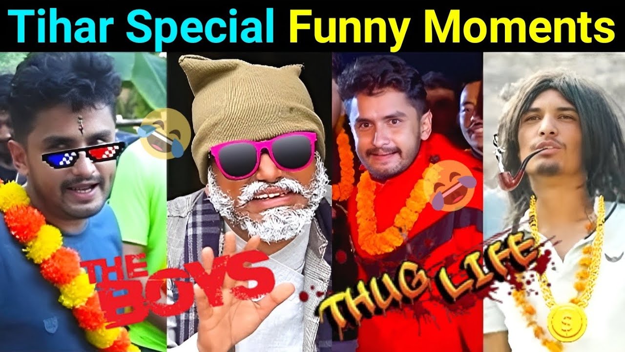 Tihar Special Comedy Moments🤣 🎉 | Nepali Funny 😂🤣 Clips Collection 2025