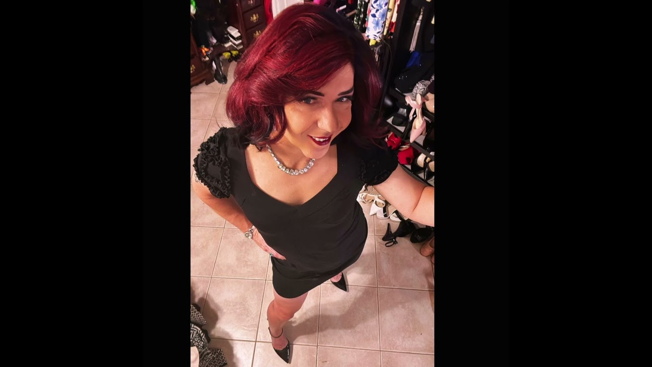 A Delightful Look in Feminine Style by a Crossdresser | Olive Isa
